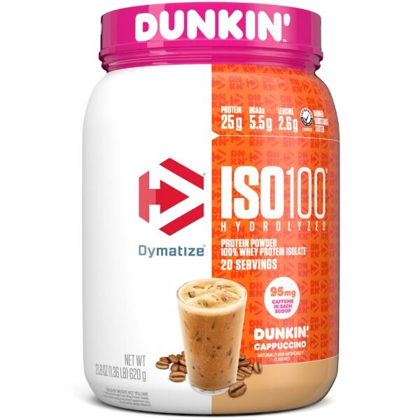 Dymatize ISO100 Hydrolyzed 100% Whey Isolate Protein Powder